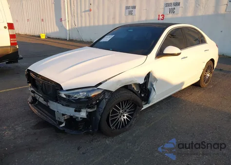 2025 Mercedes-Benz C 300 300 4Matic из США, поврежденный, VIN W1KAF4HB2SR264180